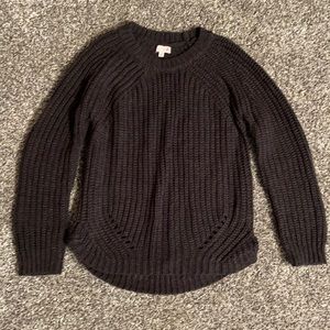 Charcoal Grey Sweater